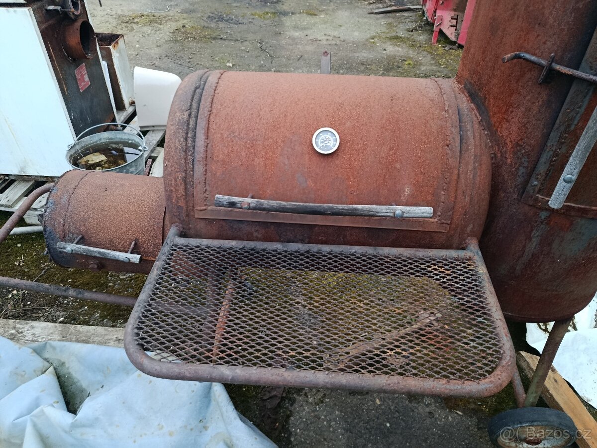 Zahradní udírna, udirna - 7