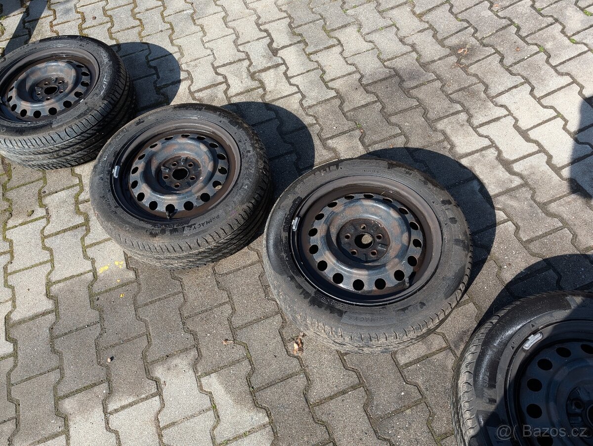 Plechové disky + pneumatiky - 7
