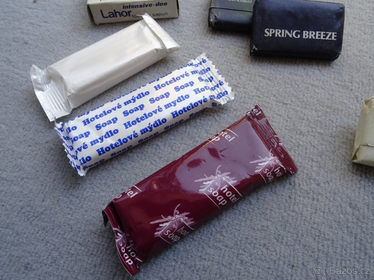 Retro hotelová mýdla - 7