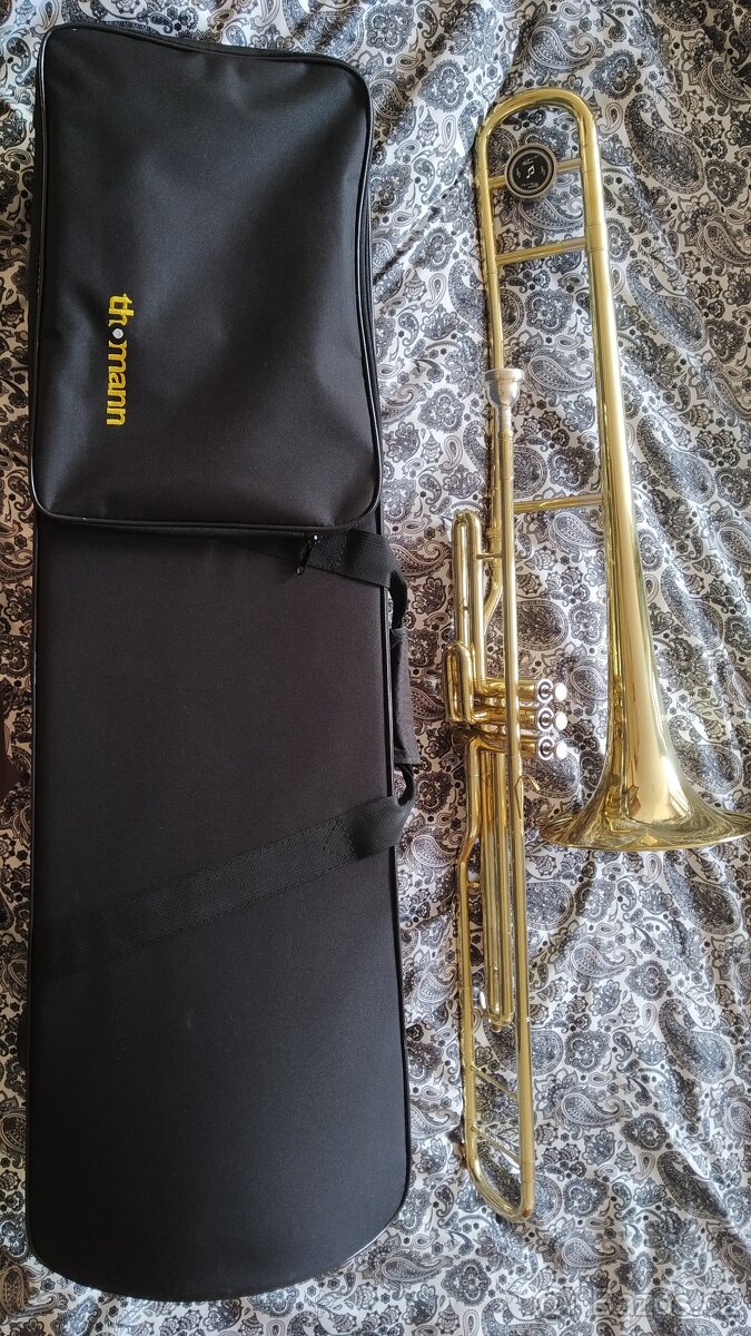 Pístový trombon nový - 7