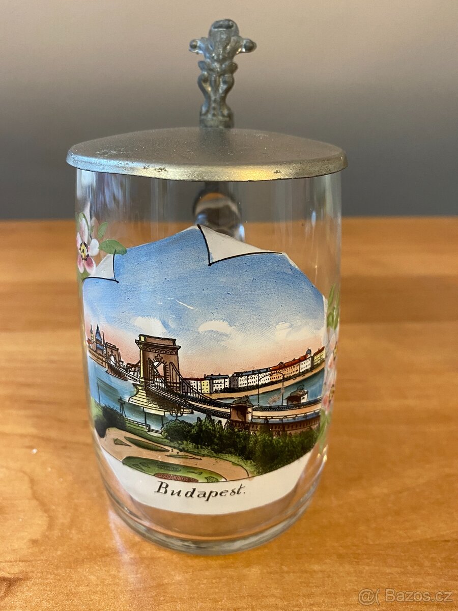 Sběratel nabízí staré sklenice s obrázky měst - 7