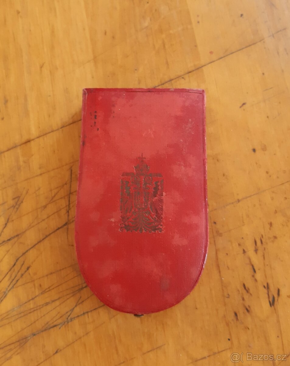 RU Ag signum laudis v etui, Karel I.,stříbro - 7