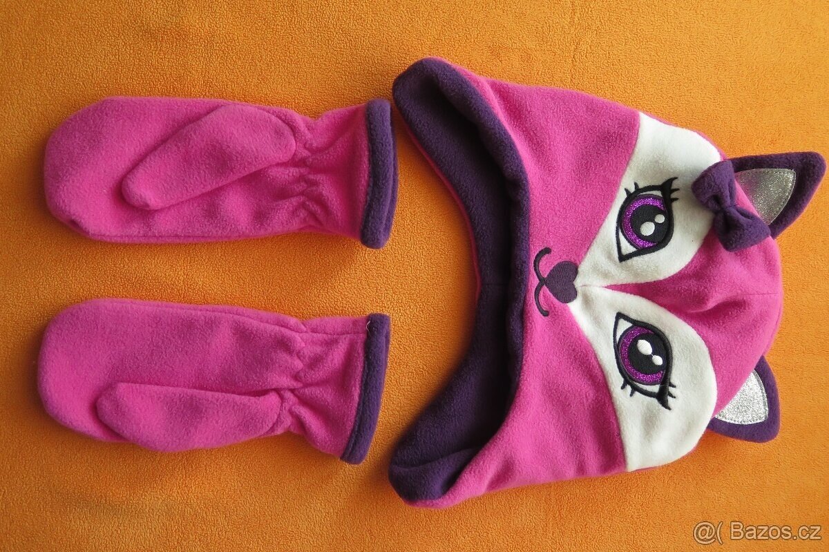 Jarní, zimní čepice, klobouk... vel. 104-128 (9 ks) - 7