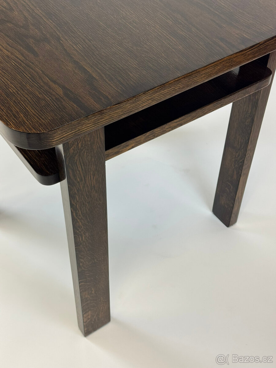 Luxusní Art Deco, konf. stolek Halabala po renovaci - šelak - 7