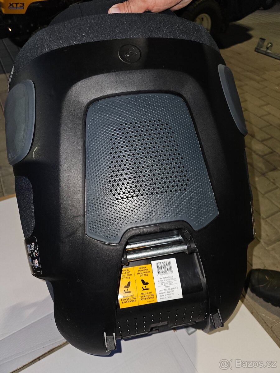 Autosedačka + vajíčko Maxi-Cosi Pearl 360 + základna - 7