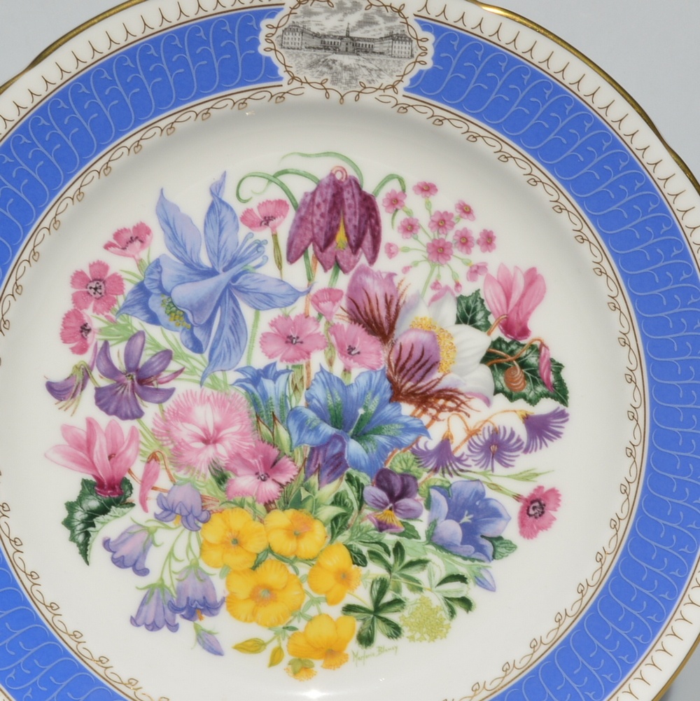 Aynsley, Minton, Wedgwood anglické porcelánové talíře - 7