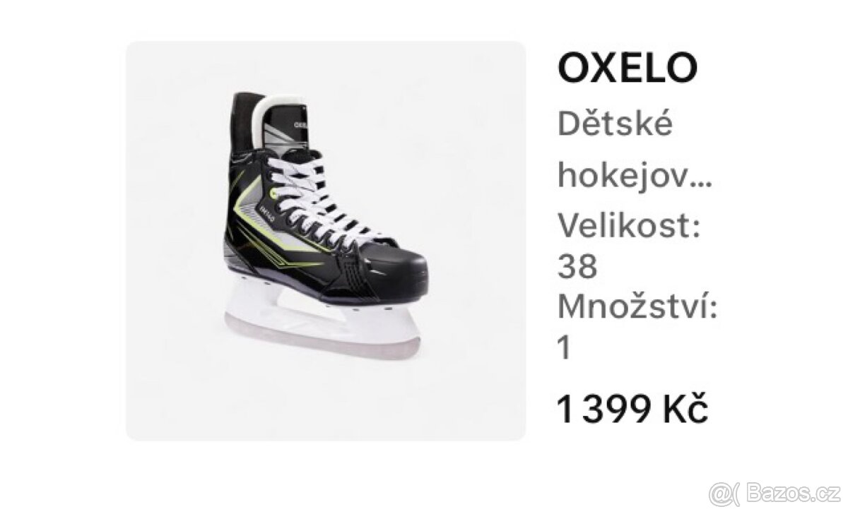 Dětské hokejové brusle vel. 38. - 7