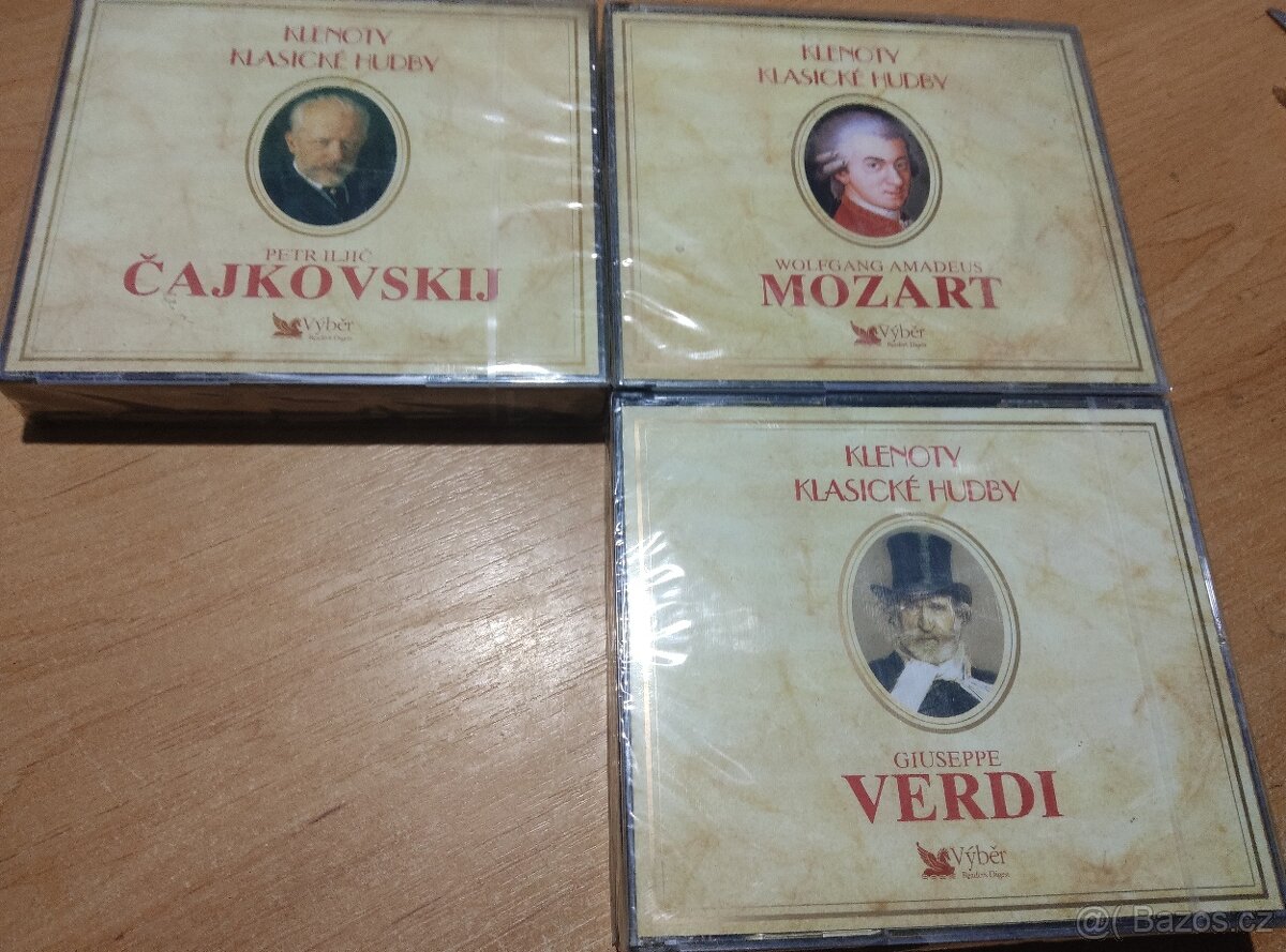 Cd - Great Classical Masterpieces 1 + 2 + další vážná hudba - 7
