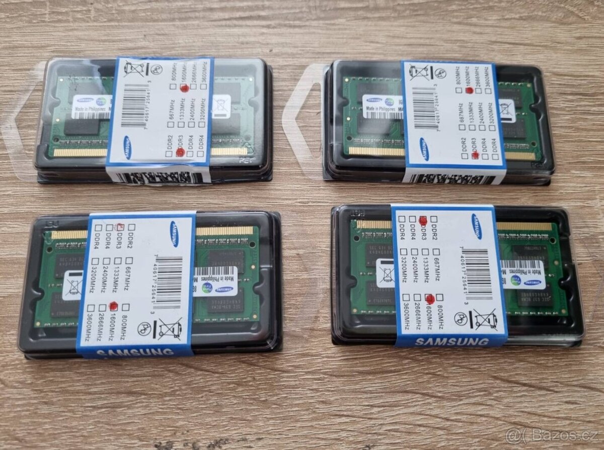 8GB DDR3L RAM SAMSUNG - nová 1600MHz 12800s - 7