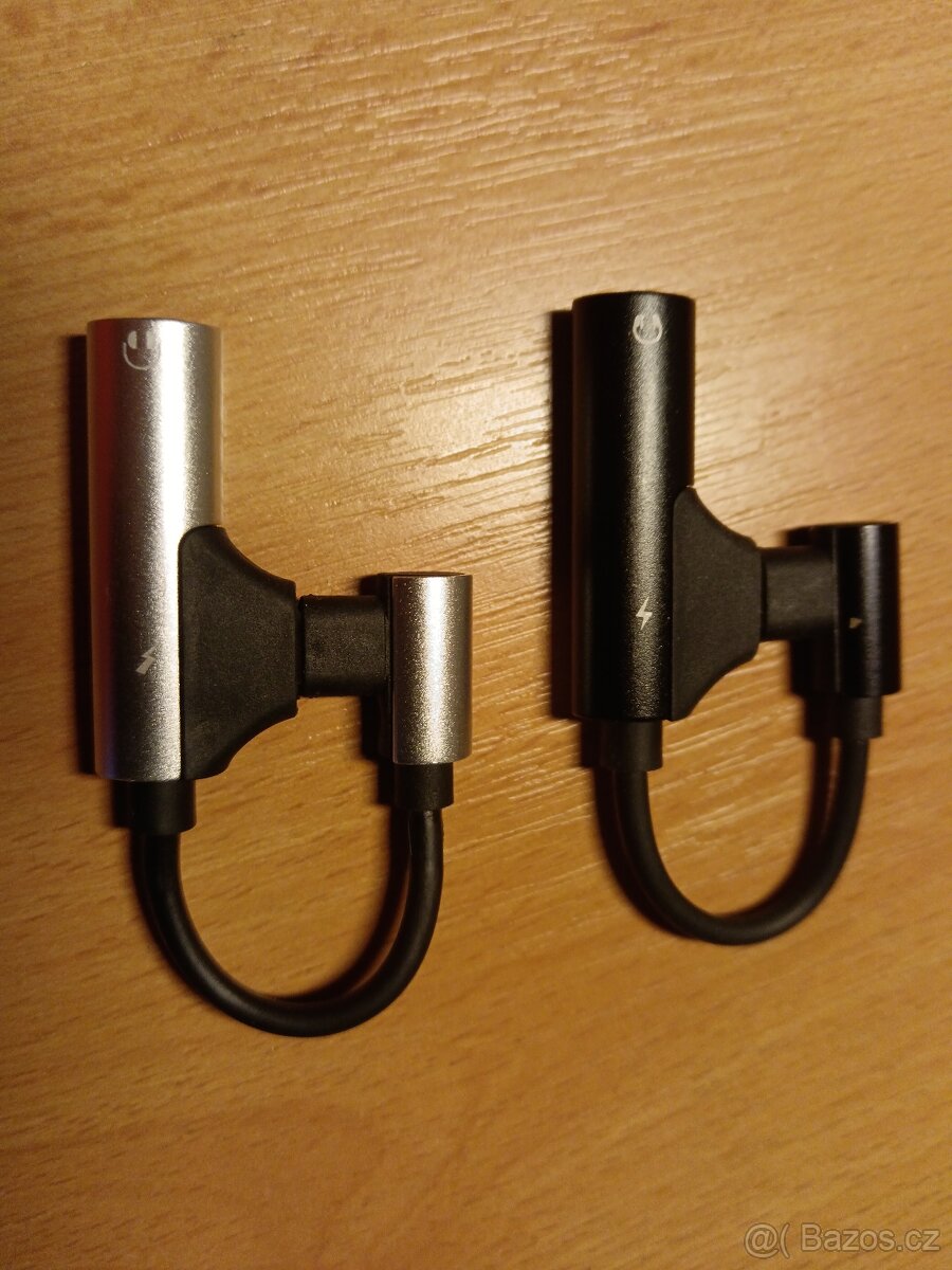 Iphone Lightning Adaptér 2v1 nabíjet telefon, poslech hudby - 7