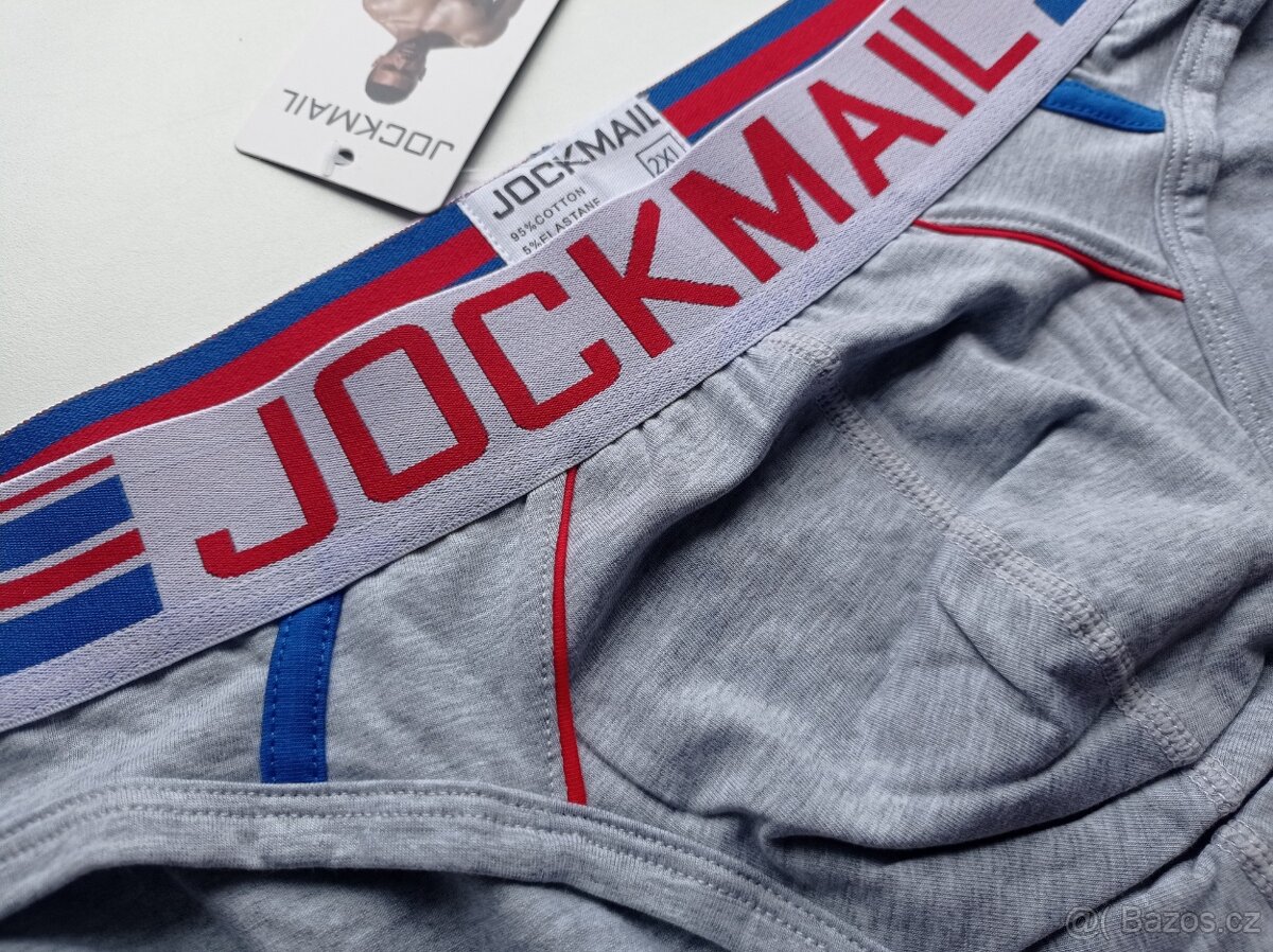 DOPRODEJ pánské luxusní slipy Jockmail XXL (eu L/XL) - 7