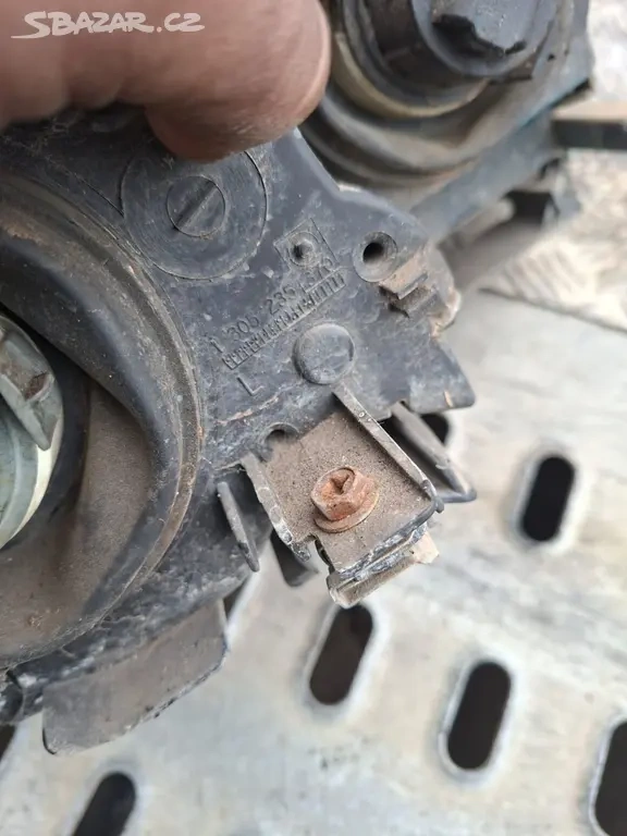 Levé přední světlo BMW e46 halogen předface - 7