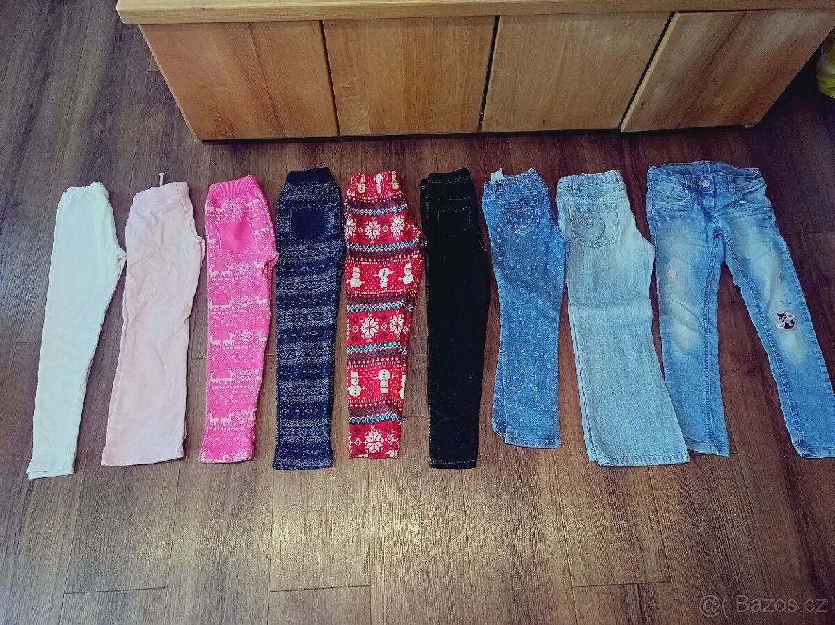 Set dívčího oblečení vel 122-128 - 7