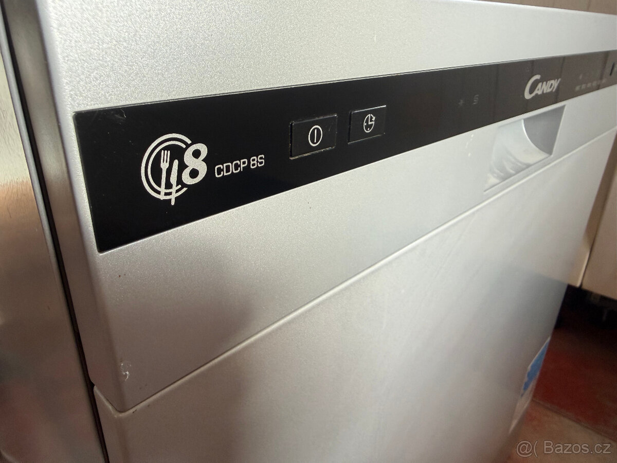 Stolní myčka Candy CDCP 8/E - stříbrná - 7