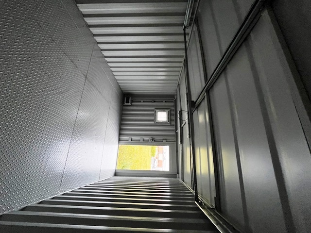 Kontejnerová garáž M Antracit 3500x6000x2600mm - 7