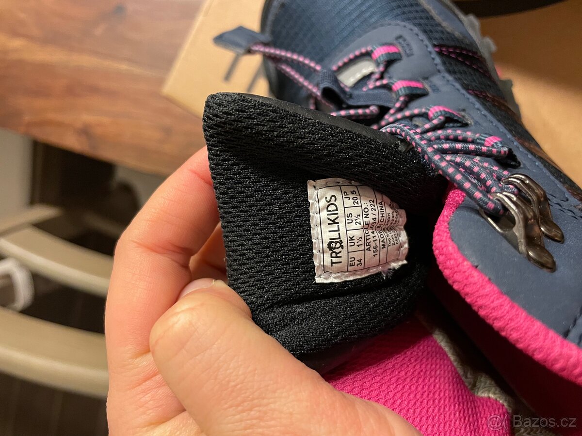 Trekingové boty Trolltunga vel 34 - 7