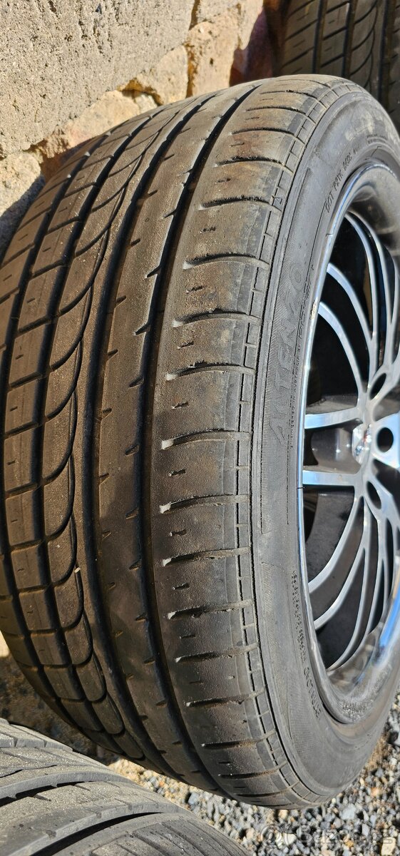 Alu kola,19 leštěný límec 5x120 - 7