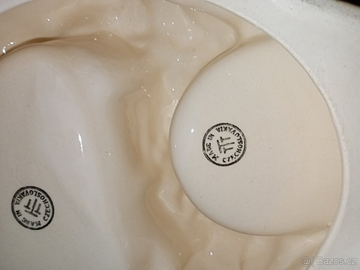 Popelník s medvědem. z.n Teplice V.20cm Š.21 cm - 7