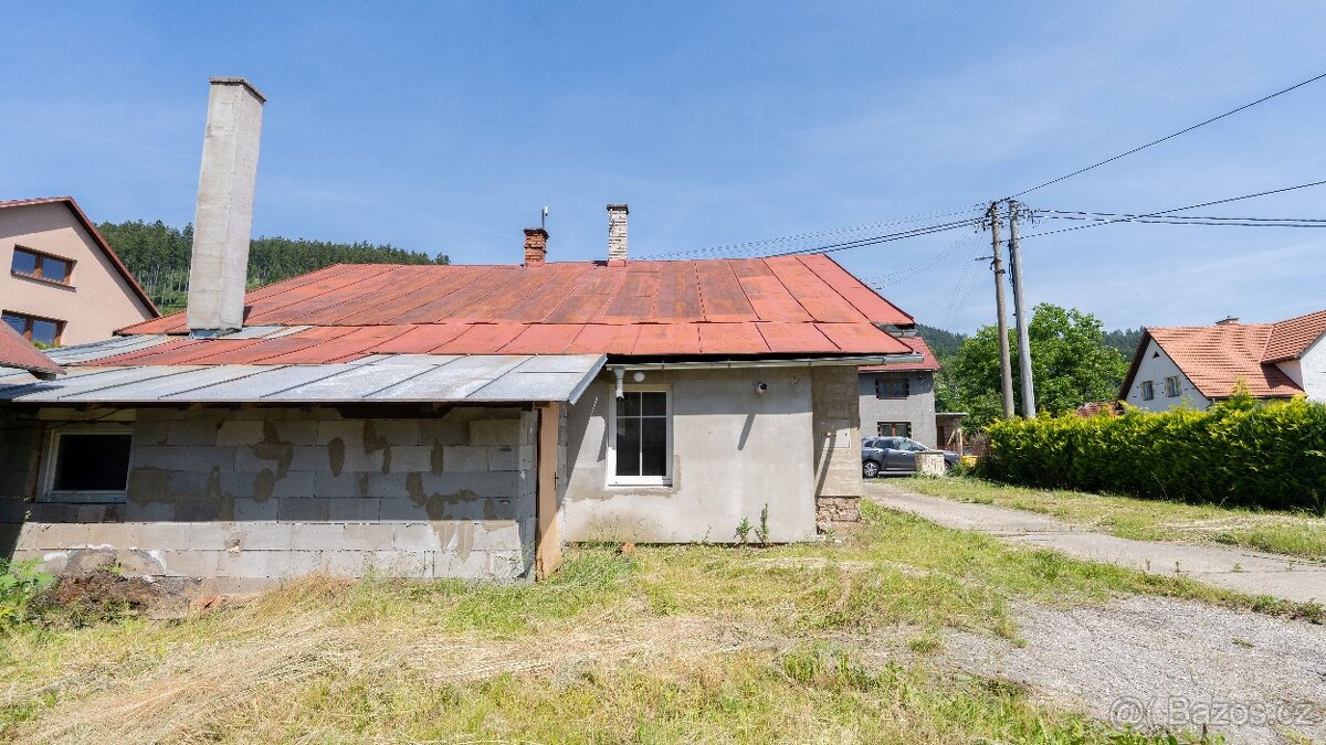 Dům, stavební pozemek, pole louky les - Nový Hrozenkov - 7