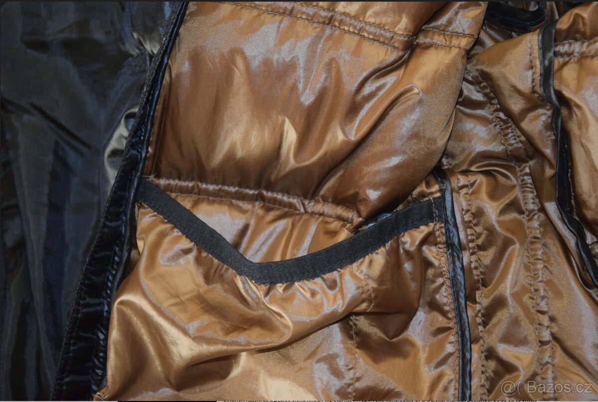 Bunda péřová ZARA velikost S, lehká, teplá, super stav - 7