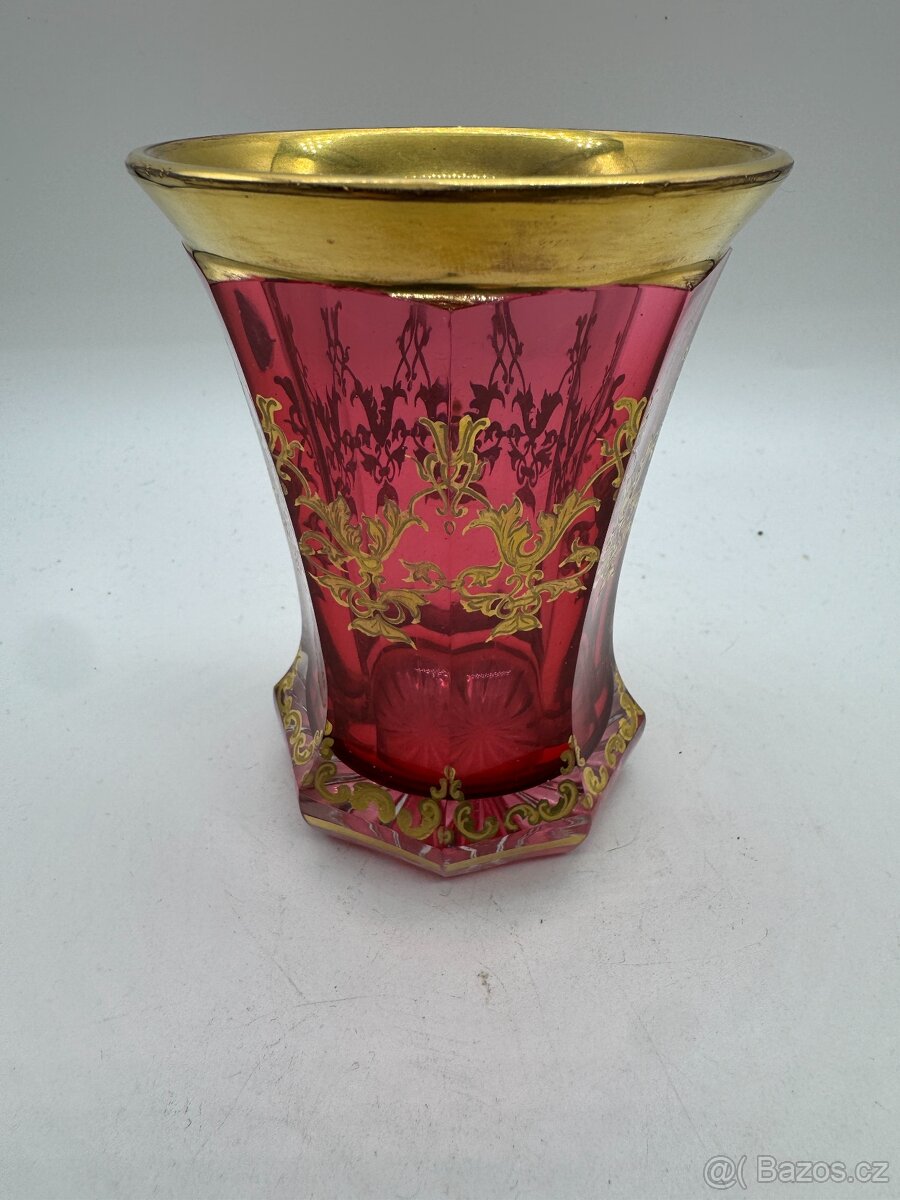 Sběratel nabízí staré BIEDERMEIER sklenice - 7