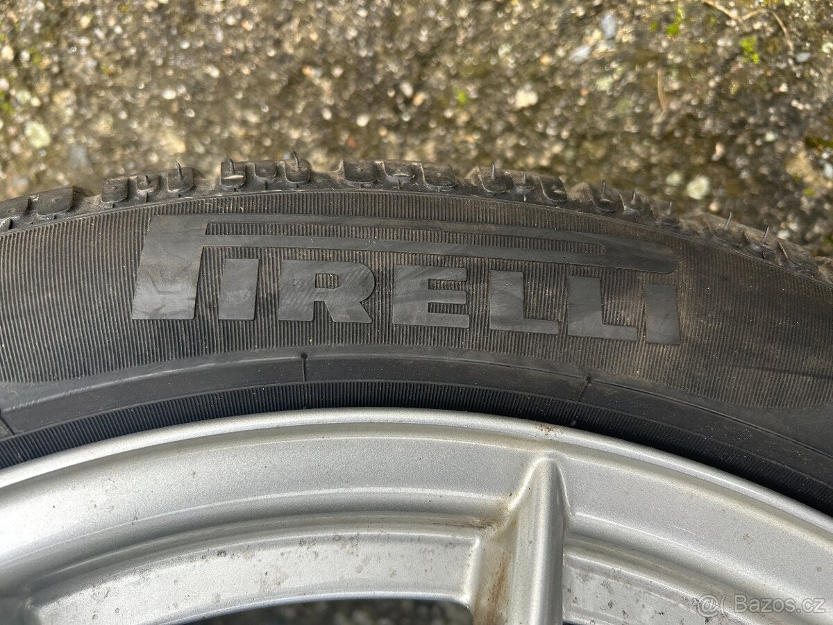 Alu kola R17 5x112 Mercedes + zimní pneu 205/50/17 - 7