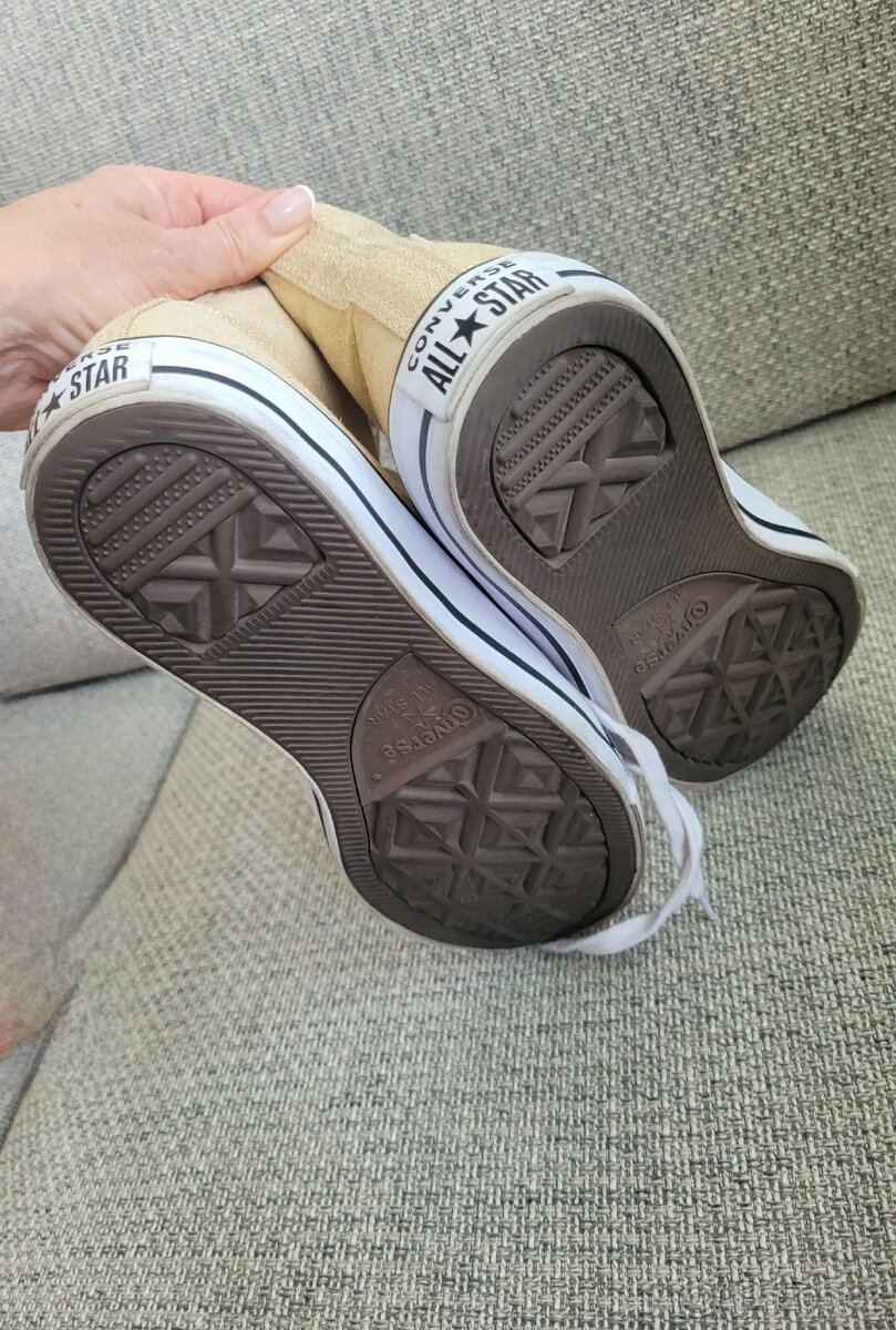 nové zlaté Converse Chuck Taylor All Star Hi Glitter vel 37 - 7