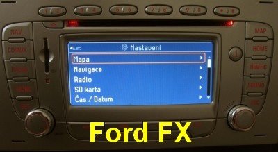 Ford čeština, convers, FX, mapy, Sync 2 - 7
