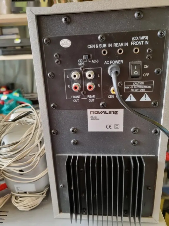 DVD rekordér ORAVA DVR 706, + repro 5+1 - 7