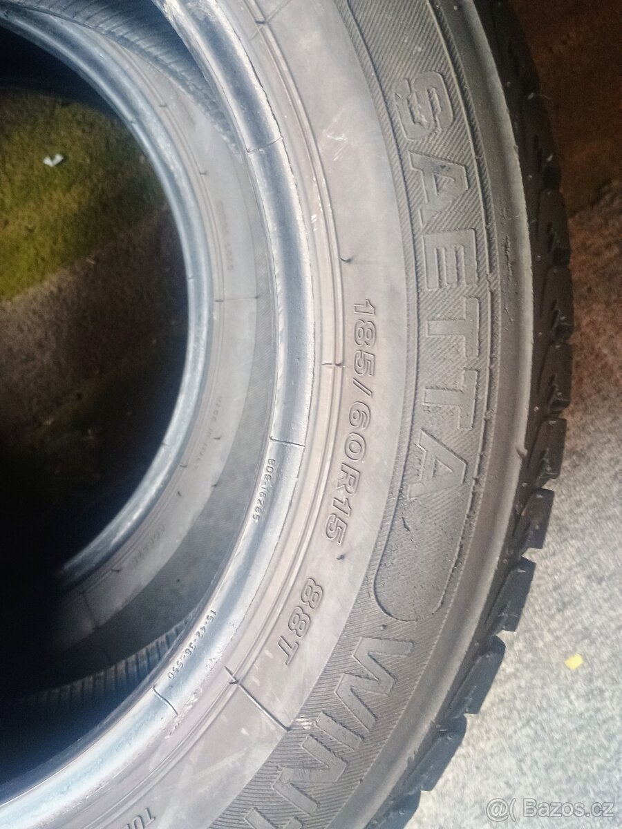 185/60/15 zimní pneu 2ks - 7