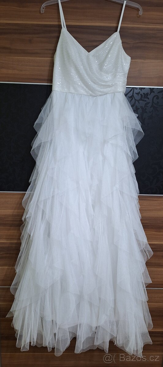 Svatební šaty + závoj - 7