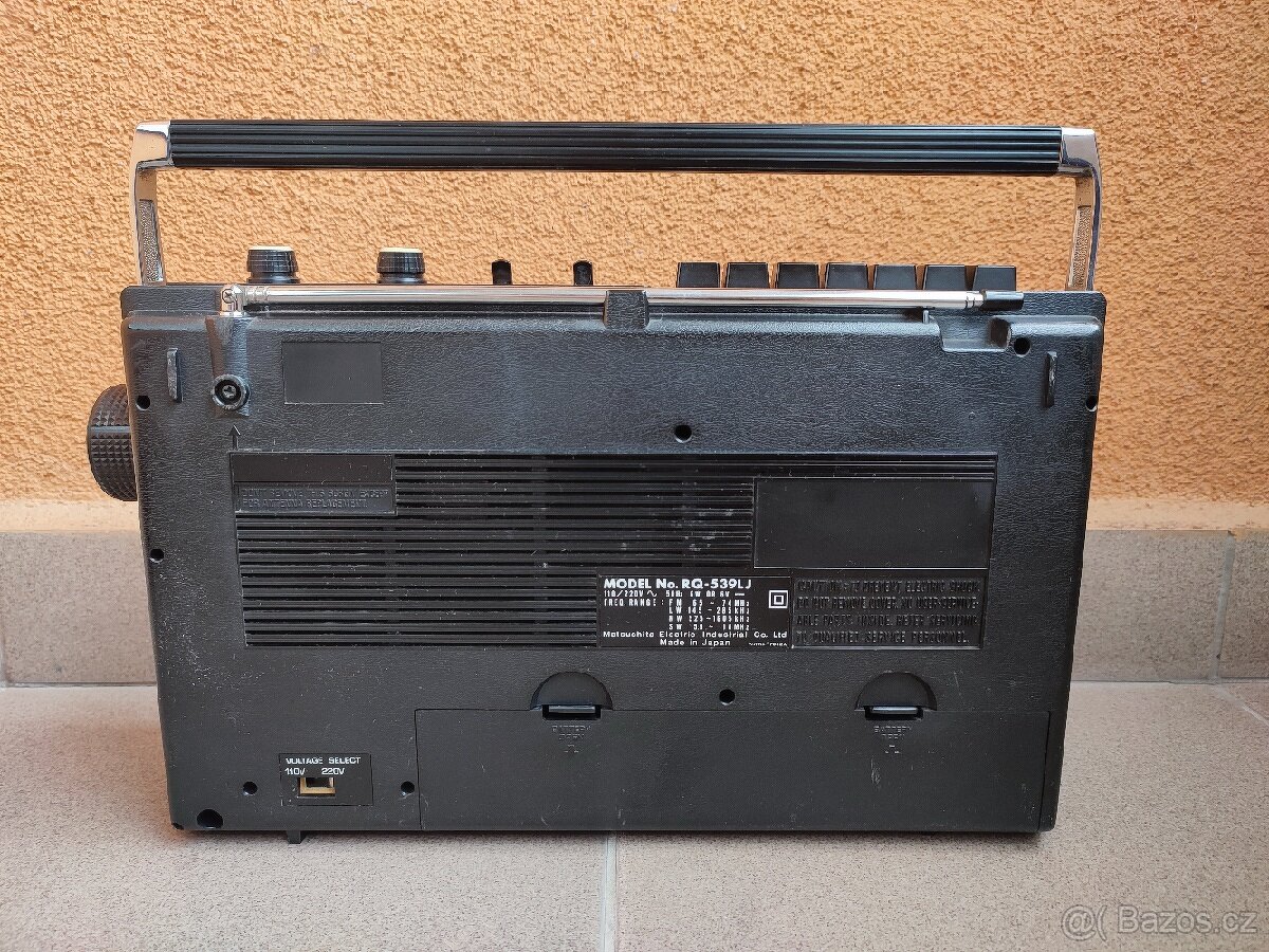 RADIO CASSETTE RECORDER PANASONIC RQ-539LJ. - 7
