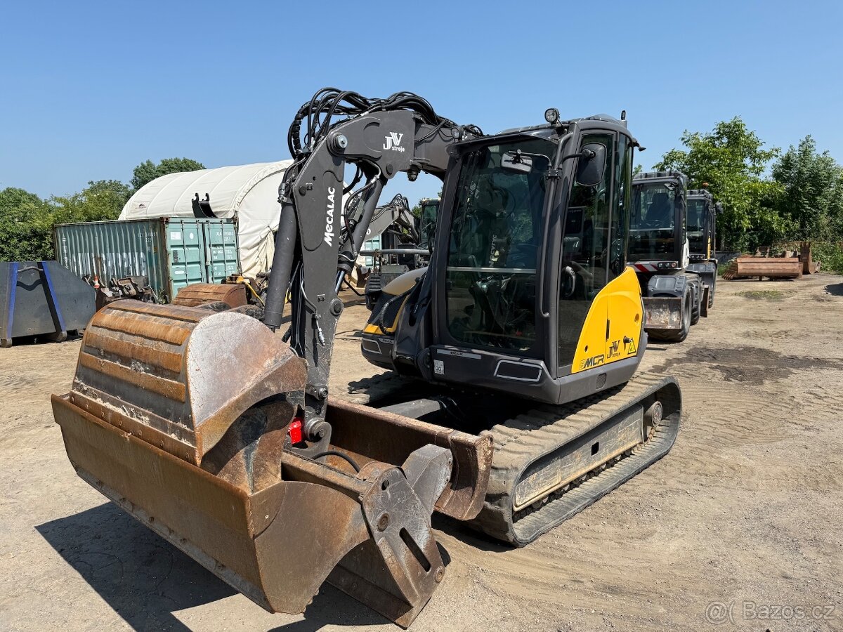 MECALAC 8MCR , 2780 Mth, klima, velmi dobrý stav - 7