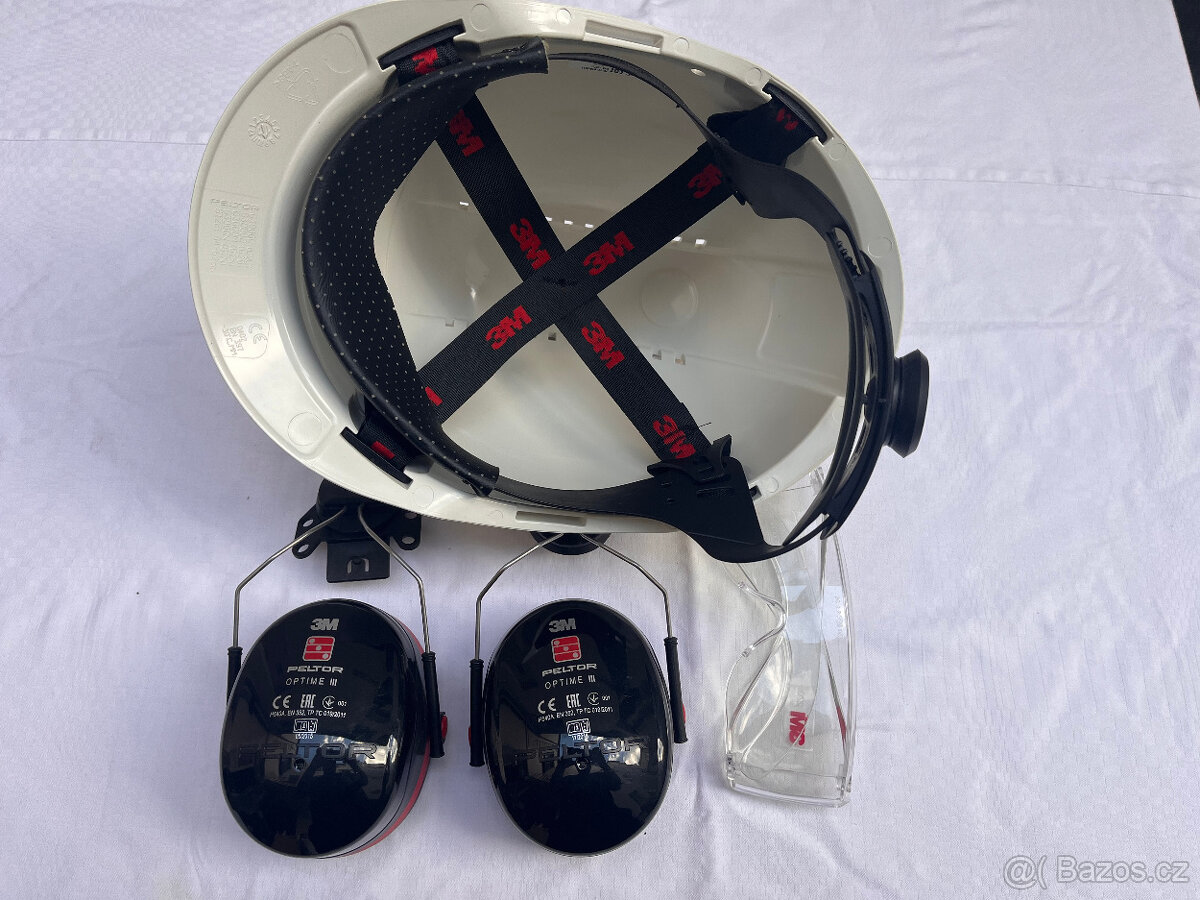 Ochranná přilba Peltor + příalušenství - 7