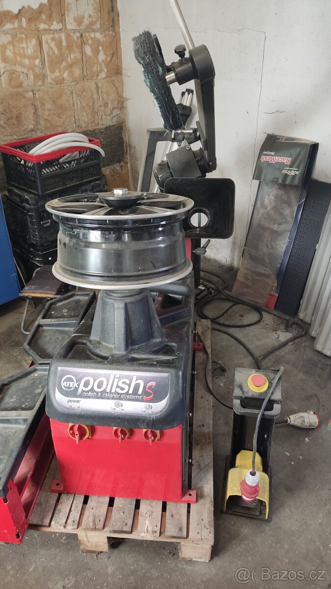 Leštící stroj na ALU disky - 7