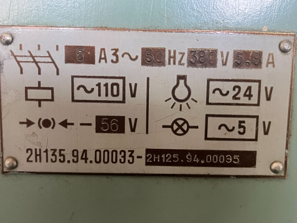 96. Sloupová vrtačka 2H 125 - 7