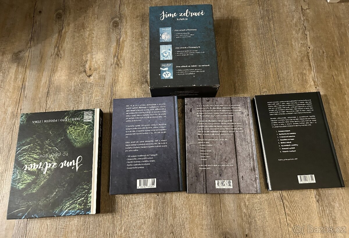 4knihy: Jíme zdravě kolekce (3 svazky v boxu) + Jíme zdravě - 7
