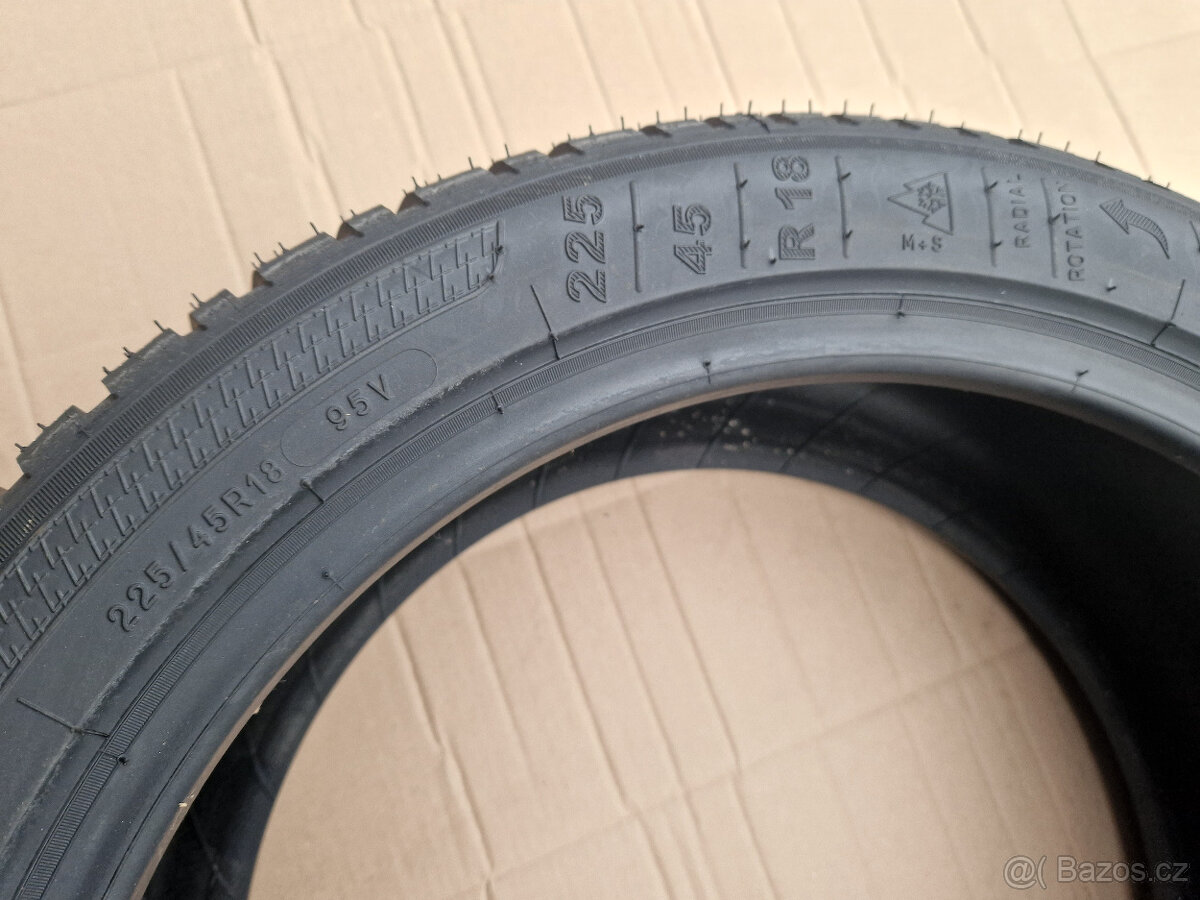 225/45 r18 zimni pneumatiky 2ks 225 45 18 225/45/18 - 7