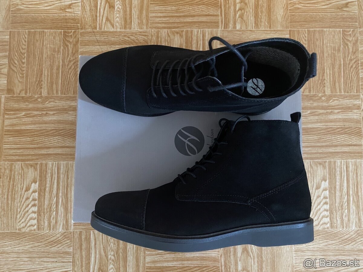 panske kozene boty HUDSON LONDON velkost 8/42 - 7