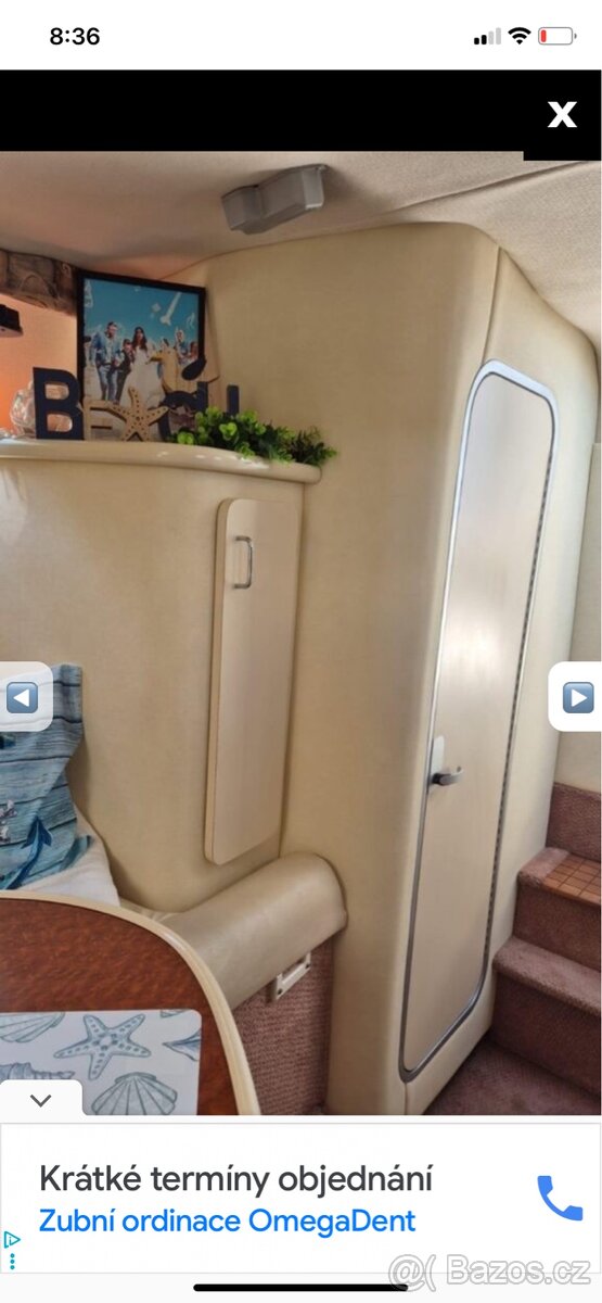 Prodam kajutovou lod Monterey 262 cruiser - 7