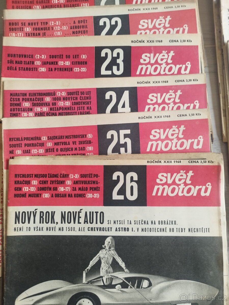 Staré časopisy svět motoru - 7