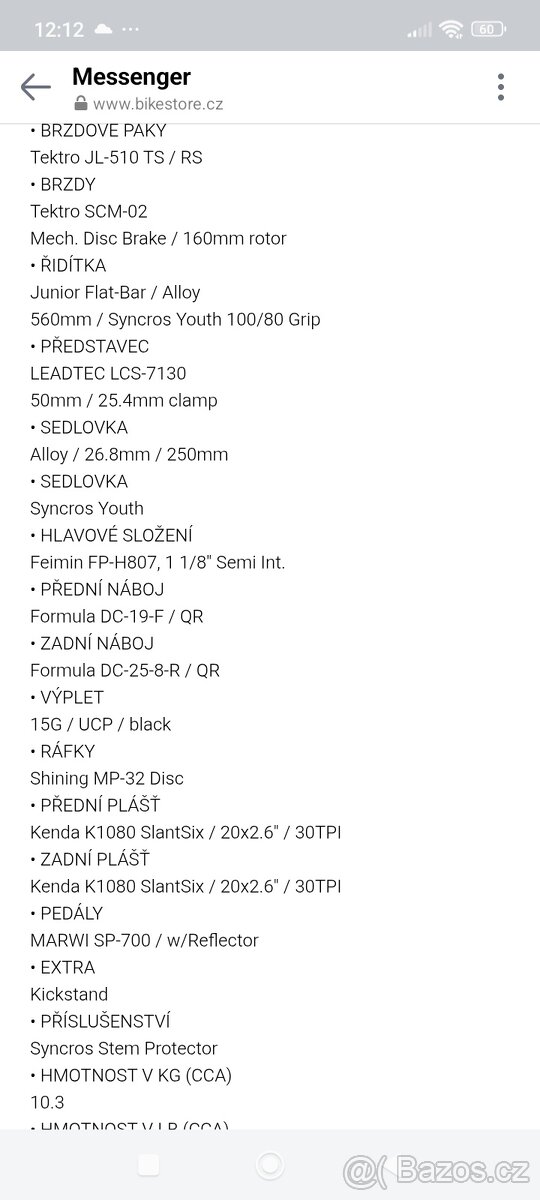 Dětské kolo Scott Roxter Silver 20 - 7