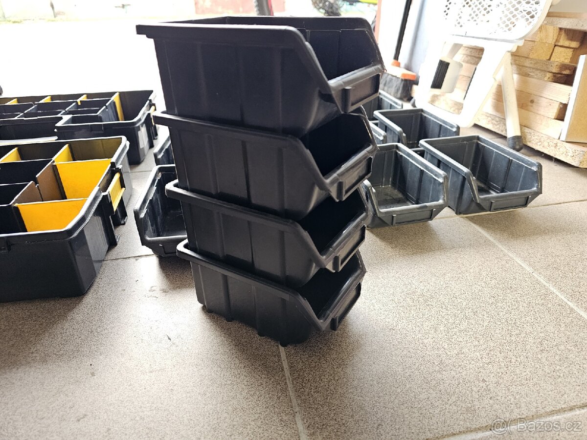 Plastové Úložné boxy 20 ks - 7