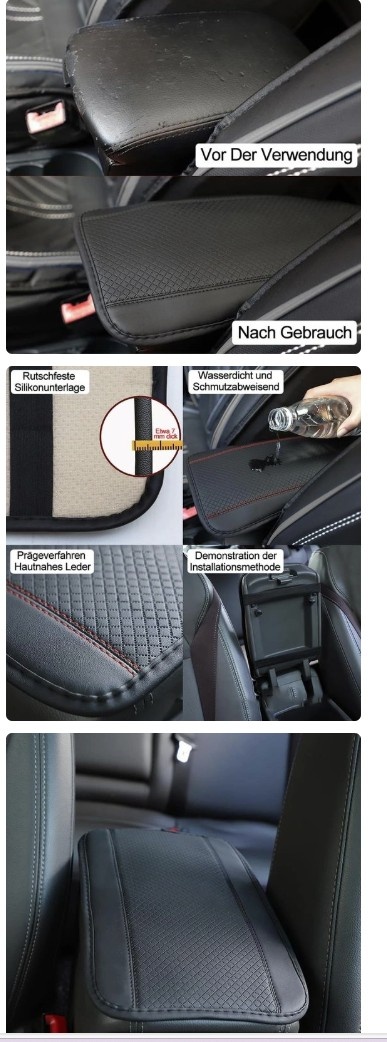 Auris nepoužité destičky a air filter potah opěrky - 7