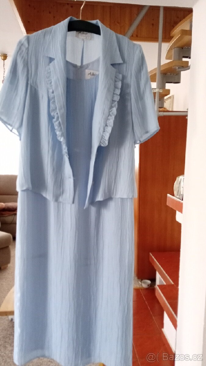 Letní šaty s bolérkem - 7