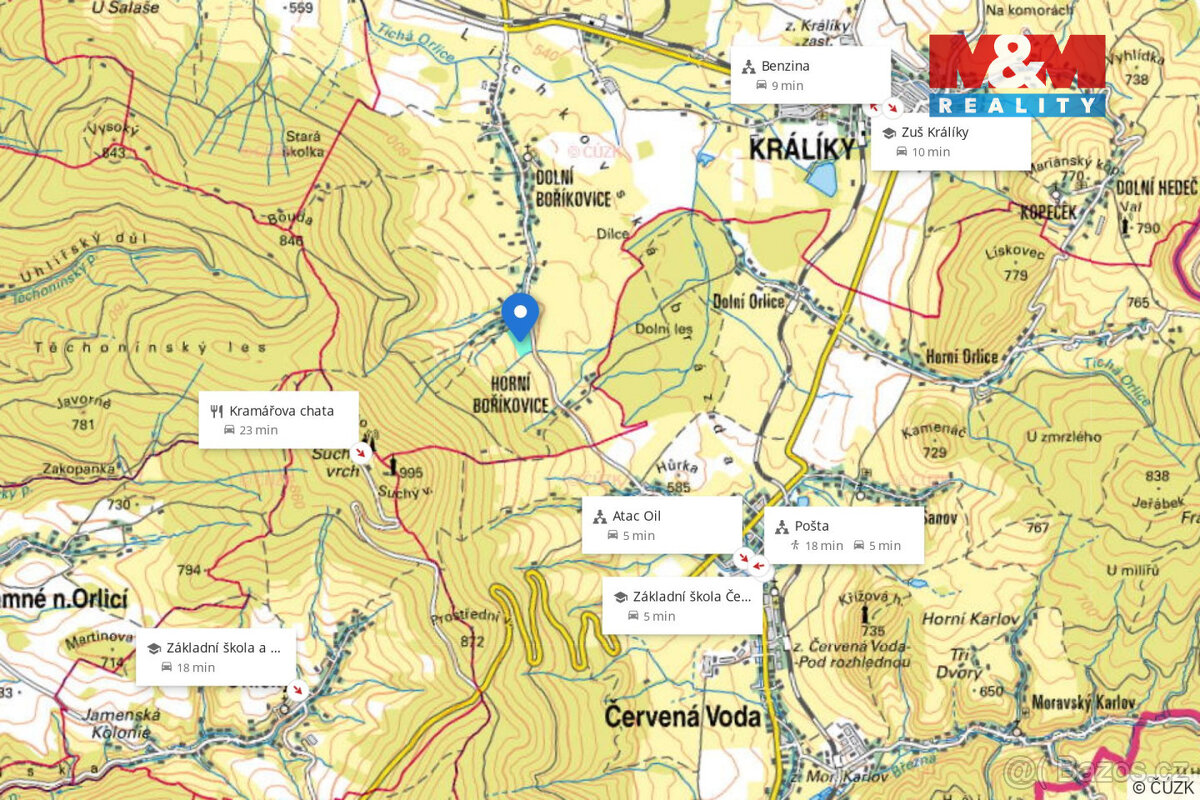 Prodej pozemku k bydlení, 43959 m², Králíky - 7