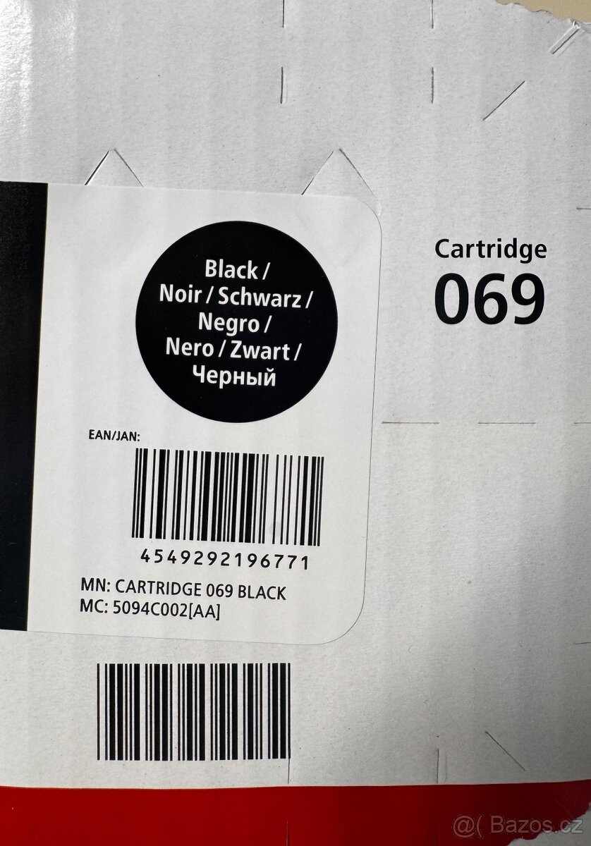 Toner černý 069 pro Canon - 7