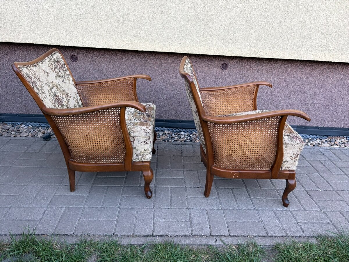2x staré křeslo - 7
