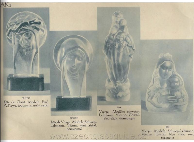 Madona s korunkou - sklo - 7