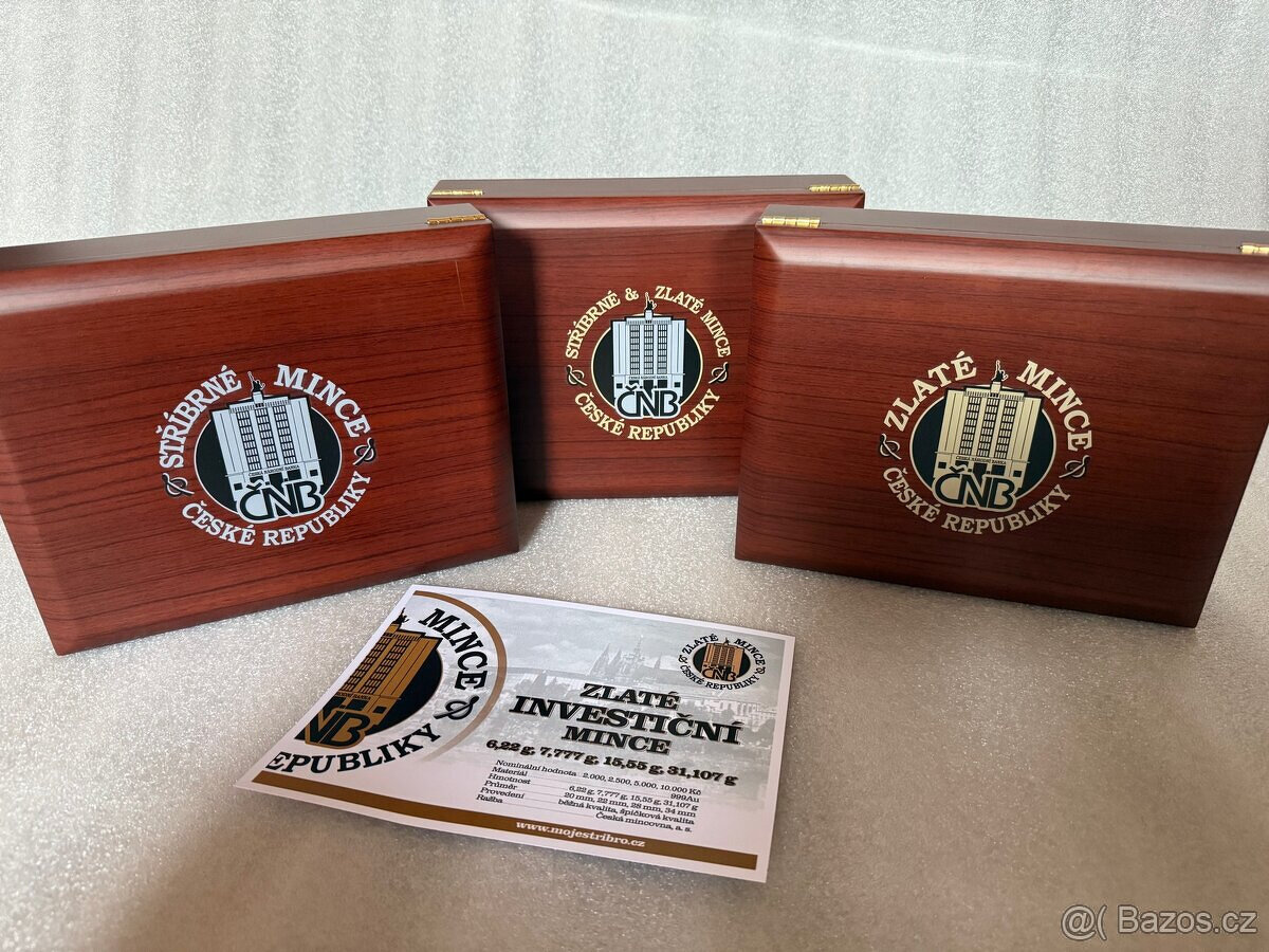 Společná etue pro zlaté a stříbrné mince vydané ČNB - 7